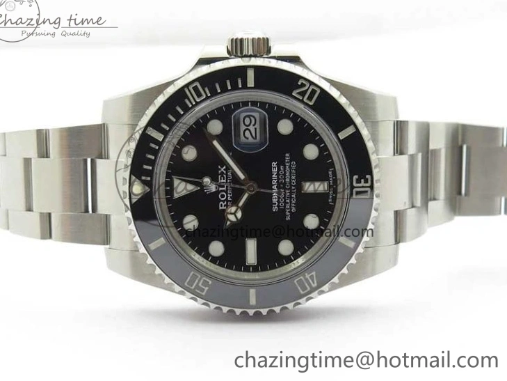 MiroTime 0307 Submariner 116610 LN Black Ceramic 316L Steel Noob 1:1 Best Edition V10. Stretchable 2865